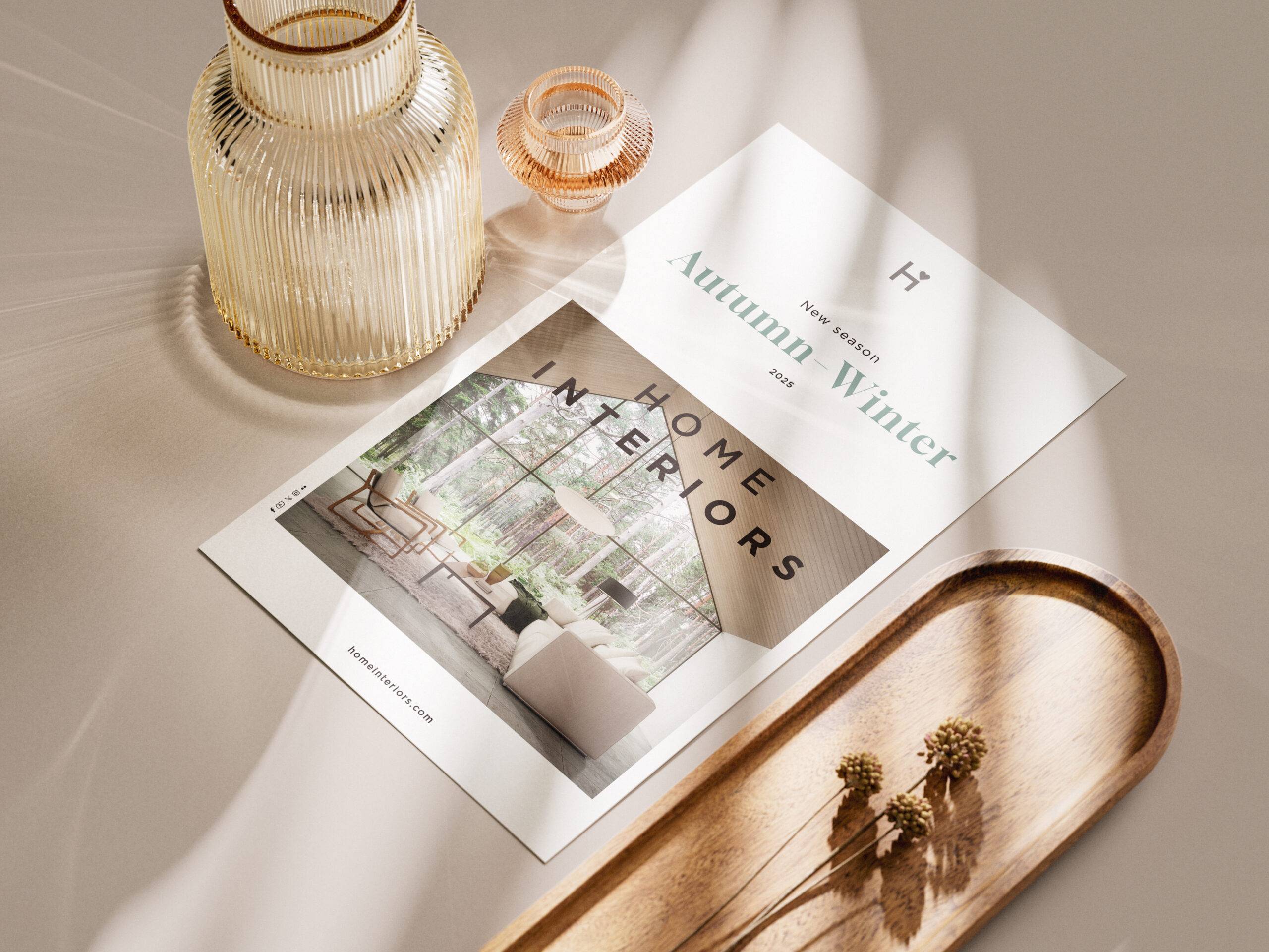 Flyer de decoración